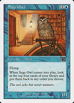 Sage Owl - Classic Sixth Edition