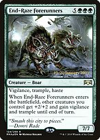 End-Raze Forerunners - Ravnica Allegiance Promos - Promo Foil