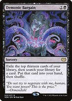 Demonic Bargain - Innistrad: Crimson Vow Promos