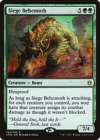 Siege Behemoth - Commander Anthology