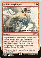 Goblin Sleigh Ride - Happy Holidays - Promo Foil