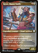 Reyav, Master Smith - Commander Legends - Etched Foil