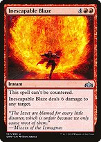 Inescapable Blaze - Guilds of Ravnica