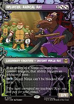 Splinter, Radical Rat - Teenage Mutant Ninja Turtles - Showcase