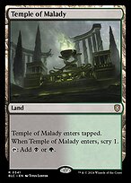 Temple of Malady - Bloomburrow Commander