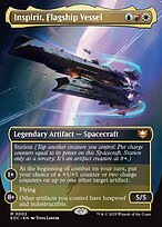 Inspirit, Flagship Vessel - Edge of Eternities Commander - Borderless
