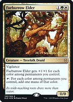 Faeburrow Elder - Throne of Eldraine Promos - Promo Foil