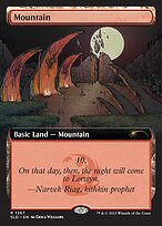 Mountain - Secret Lair Drop - Extended Art
