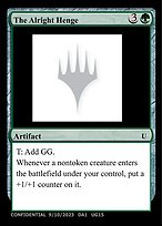 The Alright Henge - Unknown Event