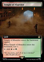 Temple of Abandon - Doctor Who - Surge Foil