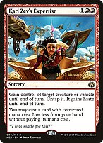 Kari Zev's Expertise - Aether Revolt Promos - Promo Foil