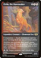 Zirda, the Dawnwaker - Multiverse Legends - Etched Foil