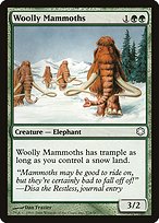 Woolly Mammoths - Coldsnap Theme Decks