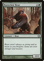 Runeclaw Bear - Duels of the Planeswalkers