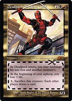 Deadpool, Trading Card - Secret Lair Drop