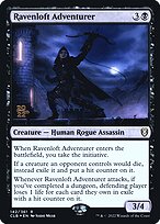 Ravenloft Adventurer - Battle for Baldur's Gate Promos - Promo Foil