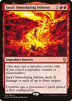 Jaya's Immolating Inferno - Dominaria