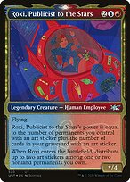 Roxi, Publicist to the Stars - Unfinity - Galaxy Foil