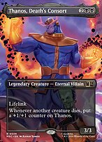 Thanos, Death's Consort - Marvel Super Heroes Commander - Borderless