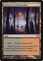 Lantern-Lit Graveyard - Champions of Kamigawa