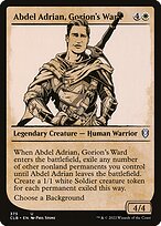 Abdel Adrian, Gorion's Ward - Commander Legends: Battle for Baldur's Gate