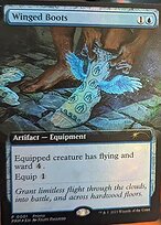 Winged Boots - Media Inserts - Promo Foil