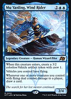 Mu Yanling, Wind Rider - Aetherdrift Promos