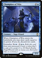 Champion of Wits - New Capenna Commander