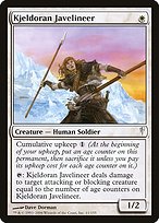 Kjeldoran Javelineer - Coldsnap