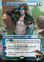 Oko, Lorwyn Liege // Oko, Shadowmoor Scion - Lorwyn Eclipsed - Borderless