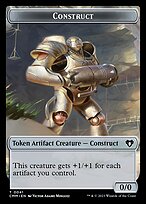 Construct - Commander Masters Tokens