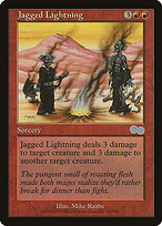 Jagged Lightning - Urza's Saga