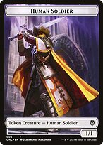 Human Soldier - Phyrexia: All Will Be One Commander Tokens