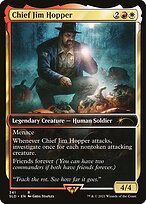 Chief Jim Hopper (Sophina, Spearsage Deserter) - Secret Lair Drop