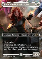 Black Widow, Intel Expert - Marvel Super Heroes Commander - Borderless