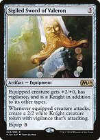 Sigiled Sword of Valeron - Core Set 2019