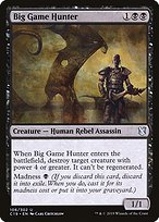 Big Game Hunter - Commander 2019