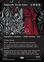 Valgavoth, Terror Eater - Duskmourn: House of Horror - Textured Foil