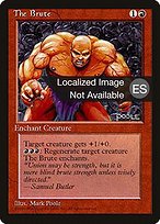 Brutalidad (The Brute) - Fourth Edition Foreign Black Border