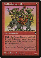 Goblin Swine-Rider - Visions