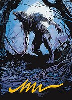 Krallenhorde Howler - Innistrad Remastered Art Series - Borderless