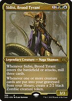 Sidisi, Brood Tyrant - Double Masters 2022 - Etched Foil