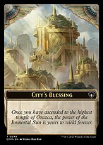 City's Blessing - Commander Masters Tokens