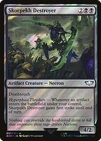 Skorpekh Destroyer - Warhammer 40,000 Commander - Surge Foil