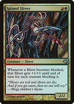 Spined Sliver - Premium Deck Series: Slivers - Promo Foil