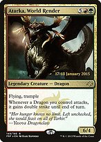 Atarka, World Render - Fate Reforged Promos - Promo Foil