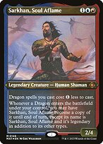 Sarkhan, Soul Aflame - March of the Machine: The Aftermath - Etched Foil