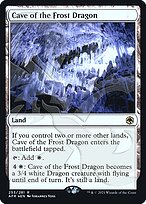 Cave of the Frost Dragon - Adventures in the Forgotten Realms Promos