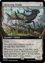 Skittering Cicada - Commander Masters