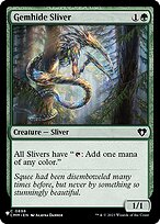 Gemhide Sliver - The List